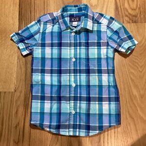 Boys Children’s Place Plaid Button Down, 5T